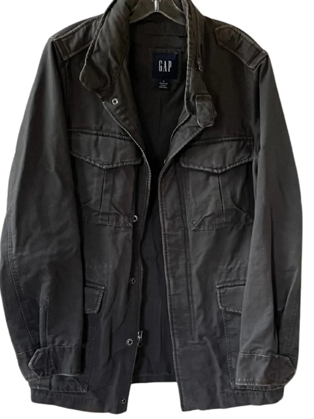 GAP Dark Olive Green Utility Jacket